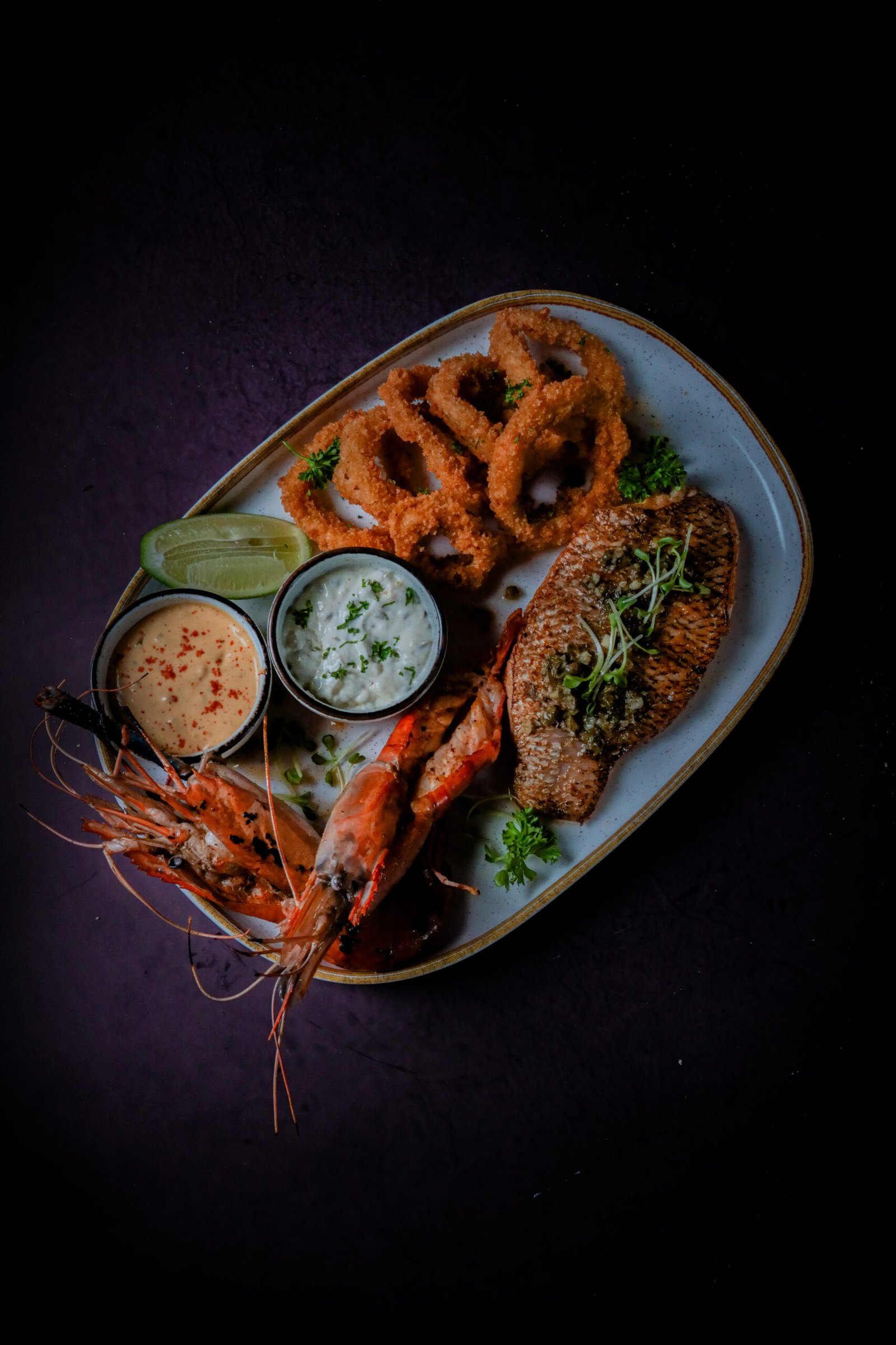 Grilled Seafood Platter