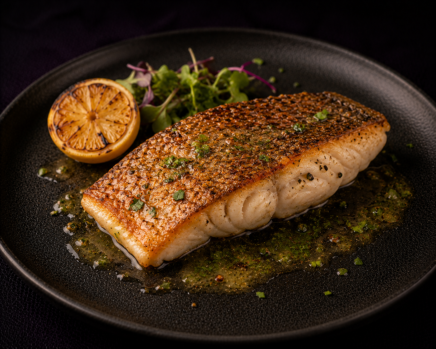 Pan Seared Snapper